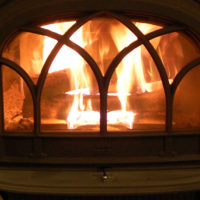 ヨツールF500燃焼時の風景