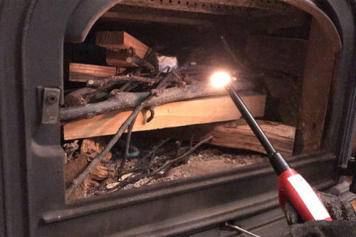 トップダウン式着火