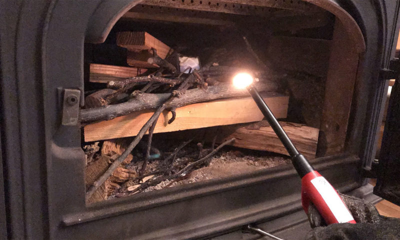 トップダウン式着火