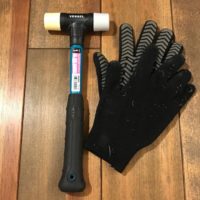 薪ストーブメンテナンス+ハンマー