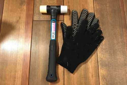 薪ストーブメンテナンス＋ハンマー