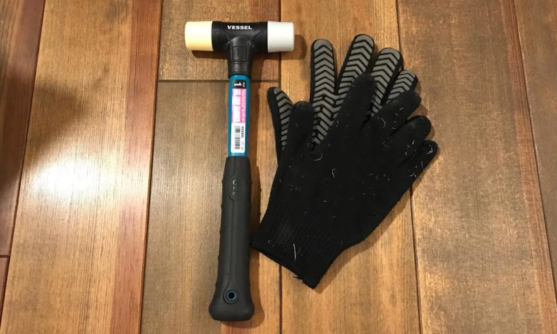 薪ストーブメンテナンス＋ハンマー